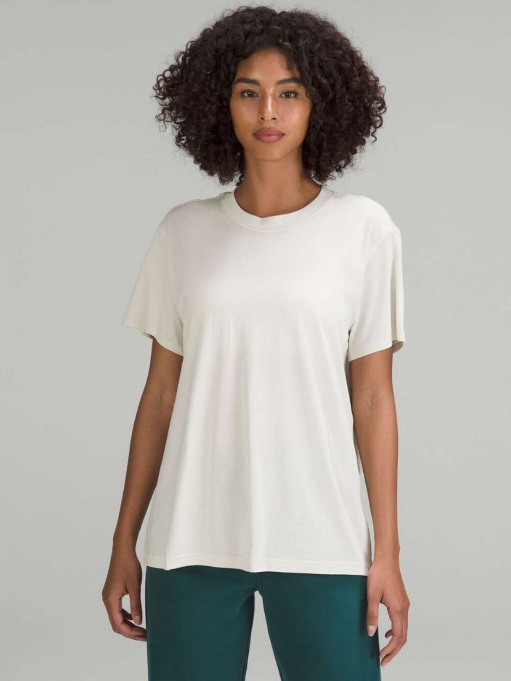 NWT Lululemon All Yours Tee - Bone